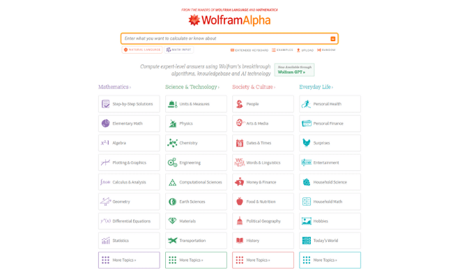 Wolfram-Alpha