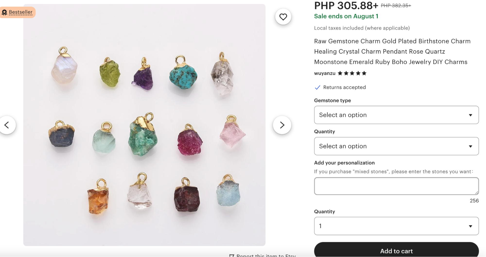 A curated collection of raw gemstone charms in assorted colors, each with a gold-plated loop for easy attachment. Featuring stones like rose quartz, emerald, moonstone, and amethyst, these natural crystal pendants are ideal for DIY jewelry, healing crafts, or boho-inspired accessories.
